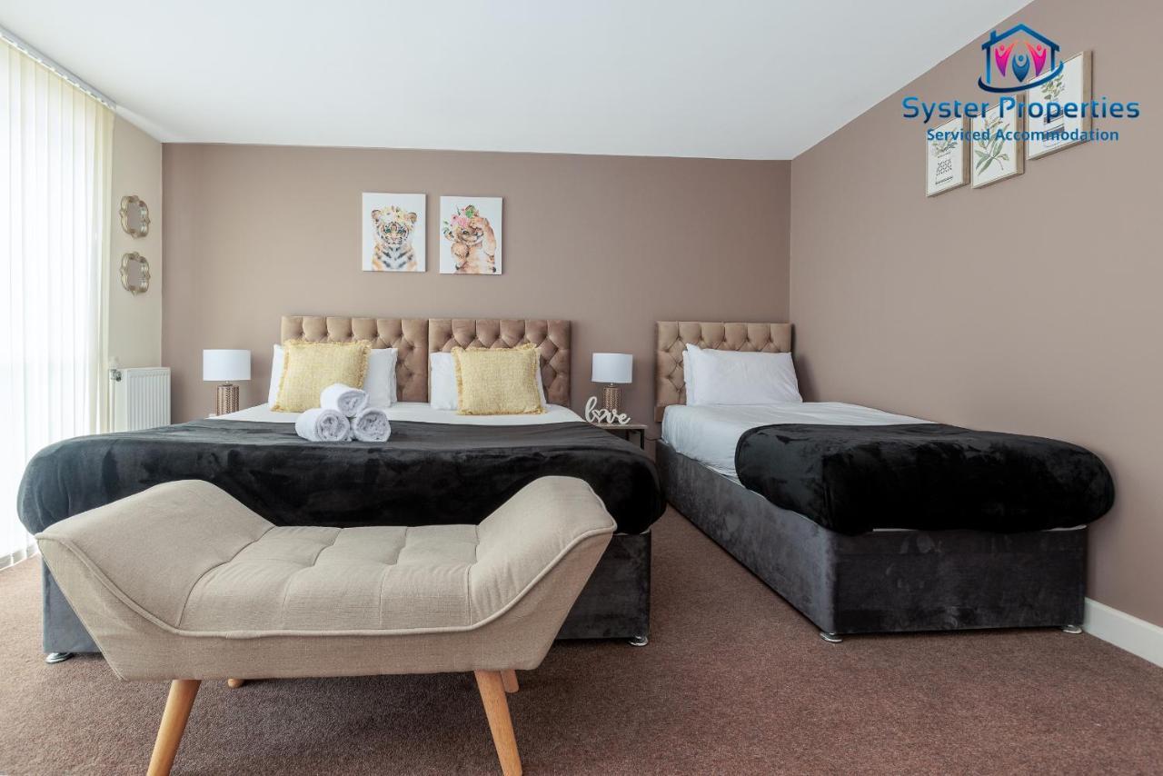 Syster Properties Serviced Accommodation Leicester 5 Bedroom House Glen View Exterior foto